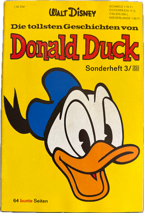 Tollsten Geschichten von Donald Duck (Ehapa ab 1965) Nummer 3