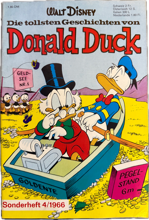 Tollsten Geschichten von Donald Duck (Ehapa ab 1965) Heft  4
