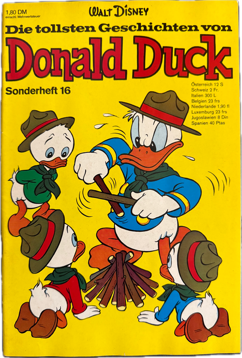 Tollsten Geschichten von Donald Duck (Ehapa ab 1965) Nummer 16