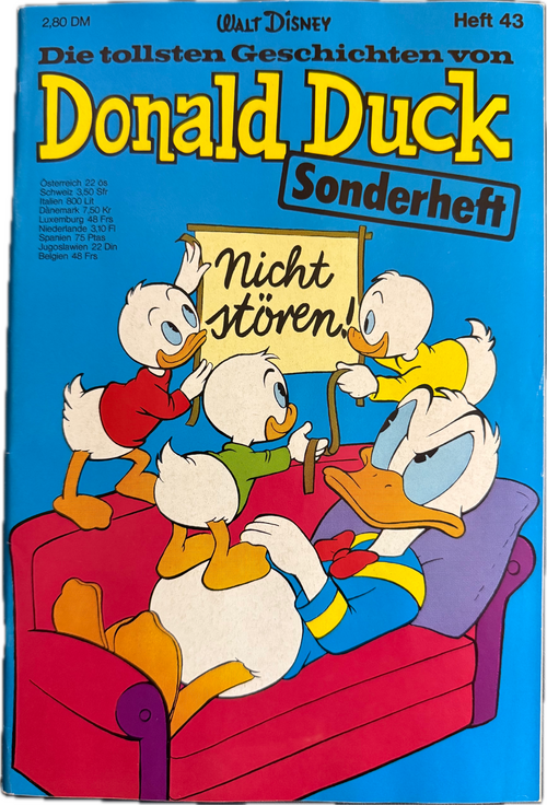 Tollsten Geschichten von Donald Duck (Ehapa ab 1965) Heft 43