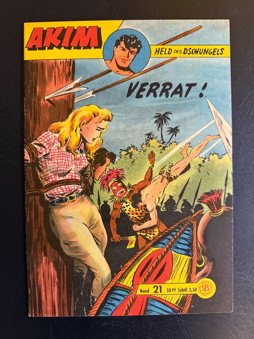 Akim Held des Dschungels (Lehning Verlag, ab 1958) Heft: 21