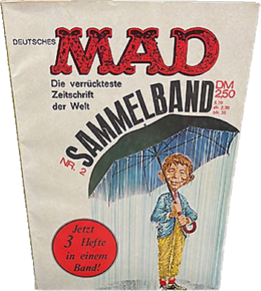 Sammelband 2 mit drei Hefte (Regenschirmcover) Absolute Rarität!