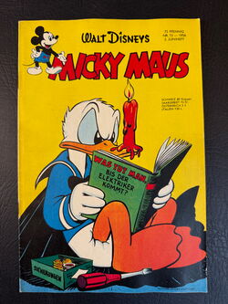 Micky Maus Jahrgang 1956 Nummer 13 (Ehapa Verlag ab 1951)