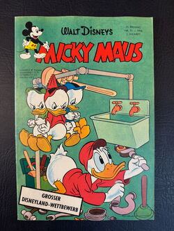Micky Maus Jahrgang 1956 Nummer 15 (Ehapa Verlag ab 1951)
