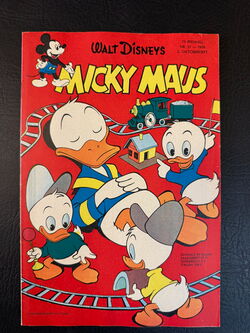 Micky Maus Jahrgang 1956 Nummer 21 (Ehapa Verlag ab 1951)