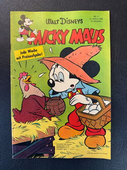 Micky Maus Jahrgang 1958 Nummer 11 (Ehapa Verlag ab 1951)