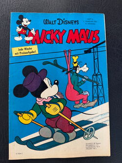 Micky Maus Jahrgang 1961 Nummer 06 (Ehapa Verlag ab 1951)