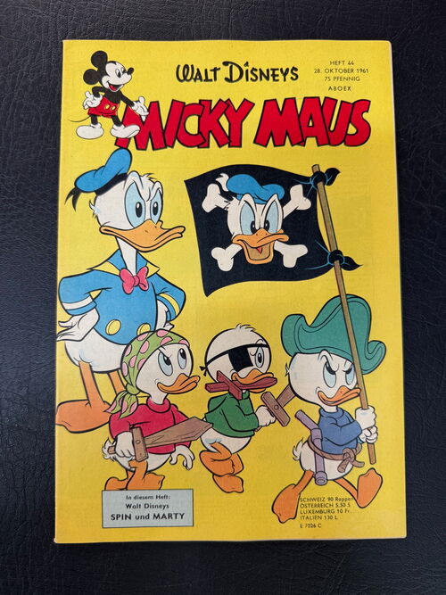 Micky Maus Jahrgang 1961 Nummer 44 (Ehapa Verlag ab 1951)