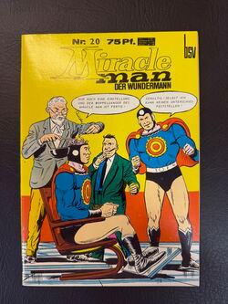 Miracle Man (BSV 1966 bis 1969) Heft 20