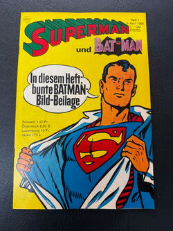 Superman 1968 - (Ehapa, ab 1966) Nummer  7 mit Beilage