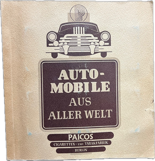 Automobile aus aller Welt (Paicos 50er Jahre)