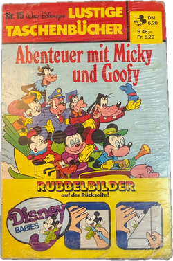 Walt Disneys lustiges Taschenbuch Nr. 15 - Originalverpackte Variante mit Rubbelbildern