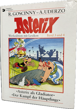 Asterix Werksausgabe Hardcover mit den Bänden 3 und 4