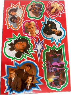 Fix und Foxi Popaufkleber Beilage aus Heft 41  des 32. Jahrgangs