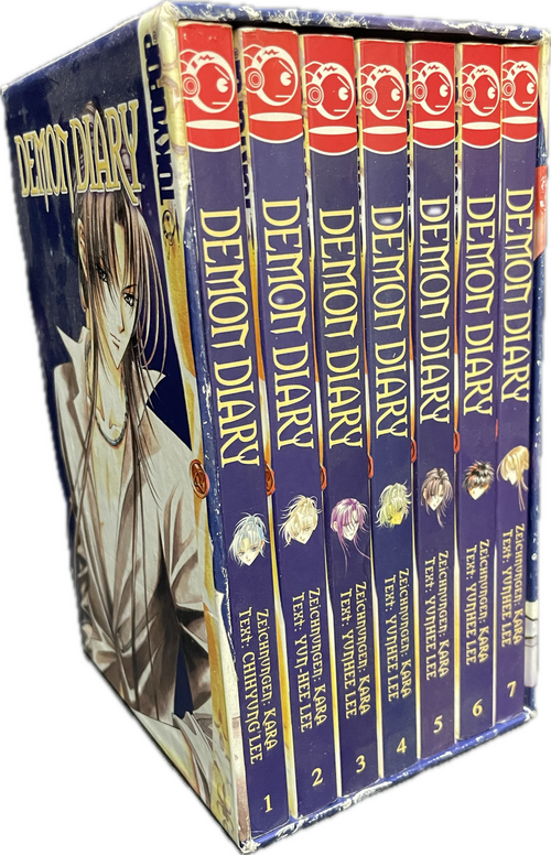 Demon Diary im Schuber  Tokyopop, Nr.1-7 im Schuber 1.Auflage