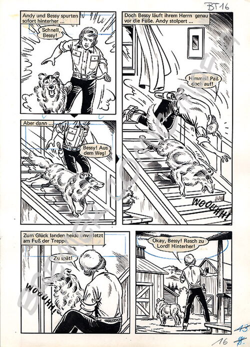 Bessy TB 16 - Originalzeichnung