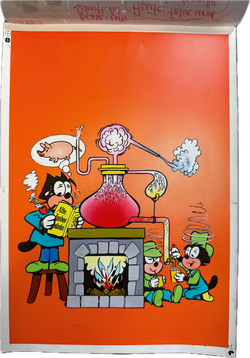 Felix Zeichner Heinz Fechner (1920-2004) - Comicoriginalandruckbogen des Felix Titelbildes von Heft 663 (Bastei Verlag)