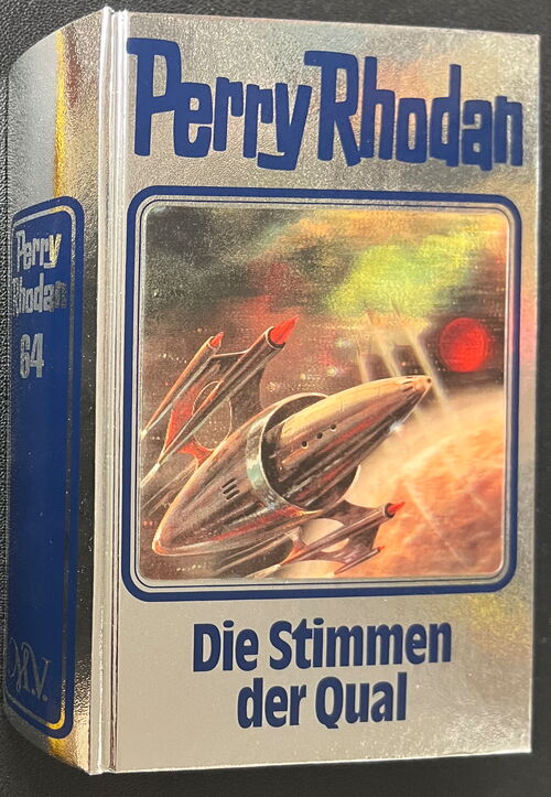 Perry Rhodan Silberbuch mit Hologramm-Cover 64 Stimmen der Qual