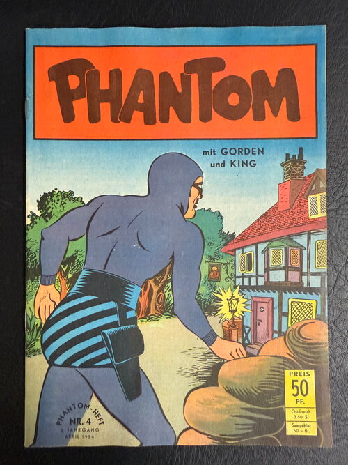 Phantom 3. Jahrgang 1954 Nummer  4 (Aller Verlag 1952-1955)
