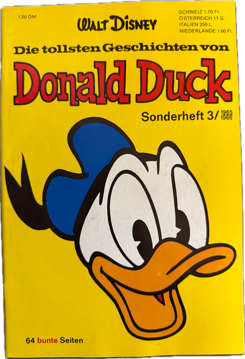Tollsten Geschichten von Donald Duck (Ehapa ab 1965) Nummer 3