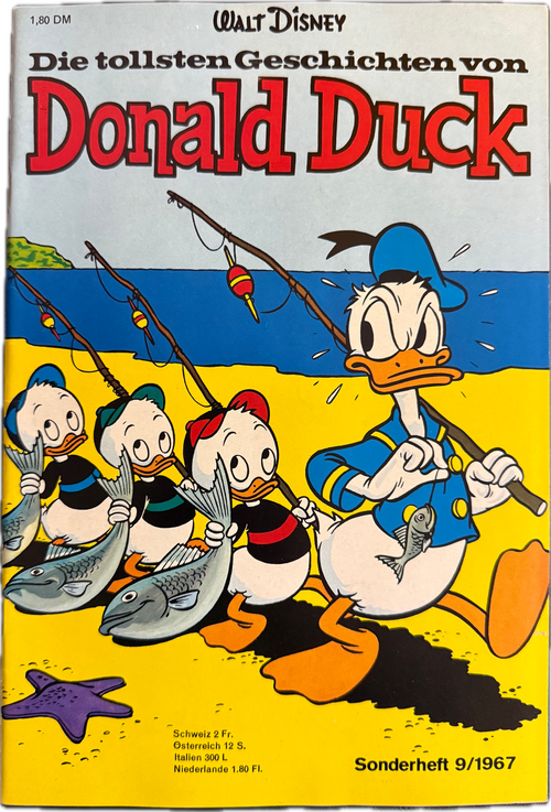 Tollsten Geschichten von Donald Duck (Ehapa ab 1965) Nummer 9