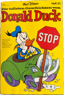 Tollsten Geschichten von Donald Duck (Ehapa ab 1965) Nummer 25