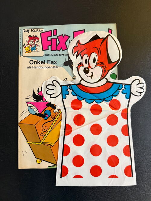 Fix und Foxi (Pabel Verlag ab 1953) 19. Jahrgang Heft: 48 mit Handpuppe