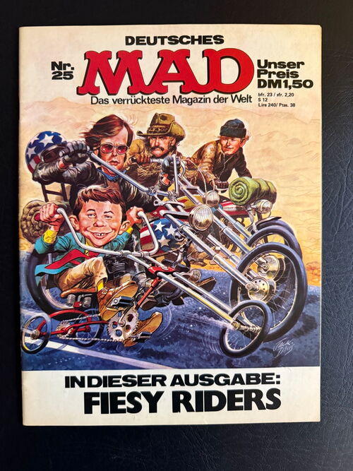 Mad (Bildschriften/Williams Verlag ab 1967) Heft: 25