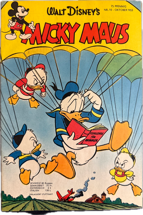 Micky Maus Jahrgang 1953 Nummer 10 (Ehapa Verlag ab 1951)