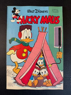 Micky Maus Jahrgang 1957 Nummer  1 (Ehapa Verlag ab 1951)