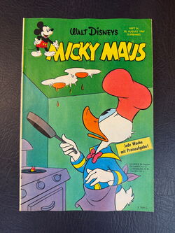 Micky Maus Jahrgang 1960 (Ehapa Verlag ab 1951) Nummer 34