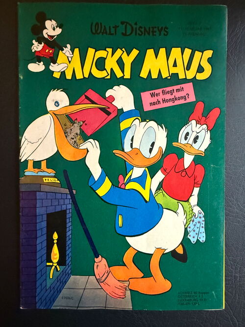 Micky Maus Jahrgang 1961 (Ehapa Verlag ab 1951) Nummer  7