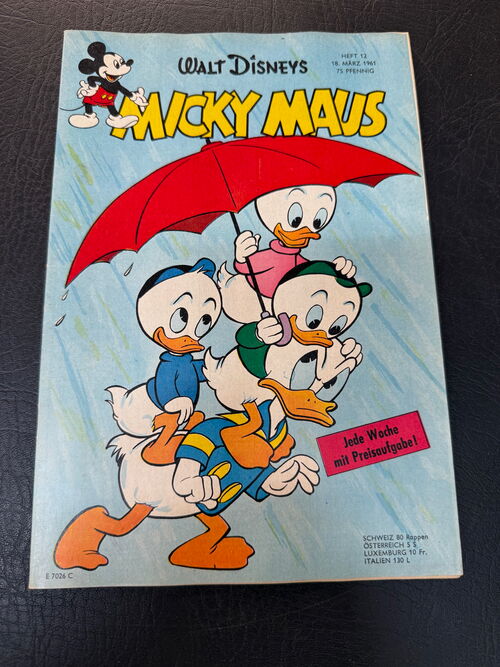 Micky Maus Jahrgang 1961 Nummer 12 (Ehapa Verlag ab 1951)
