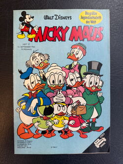 Micky Maus Jahrgang 1964 (Ehapa Verlag ab 1951) Nummer 37