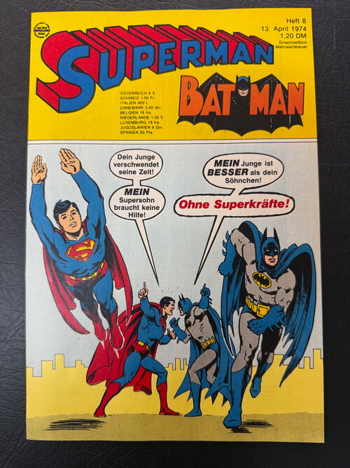 Superman 1974 Nummer 8 - (Ehapa, ab 1966)