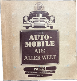 Automobile aus aller Welt (Paicos 50er Jahre)