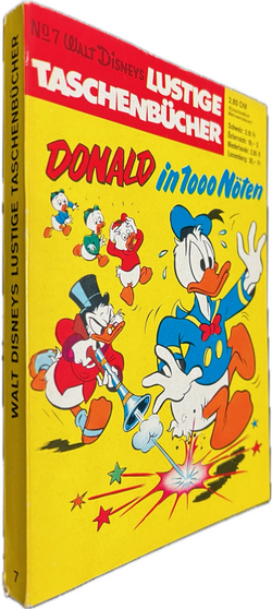 Walt Disneys lustiges Taschenbuch  7 - Erstauflage mit verbotenen Steckdosenbild