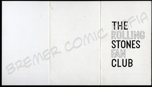 Rolling Stones  - Original-Fan-Club-Karte der 60er Jahre (Motiv 265)