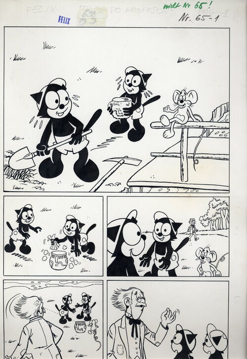 Felix 638 Originalzeichnungen
