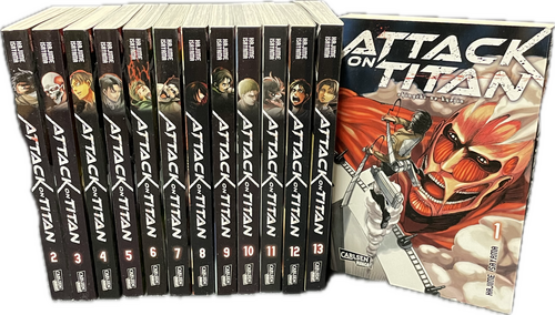 Attack on Titan, Carlsen, 1-13 Starterset