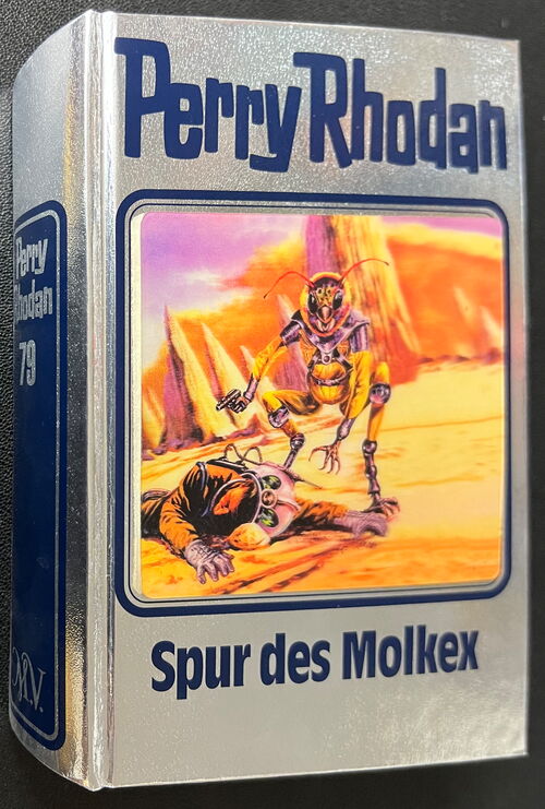 Perry Rhodan Silberbuch mit Hologramm-Cover 79 Spur des Molkex
