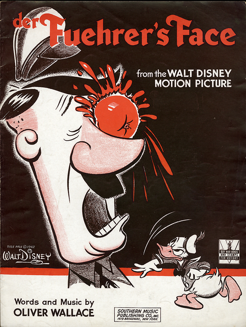 Walt Disneys Donald Duck Der Fuehrer’s Face Notenheft zum Antikriegsfilm