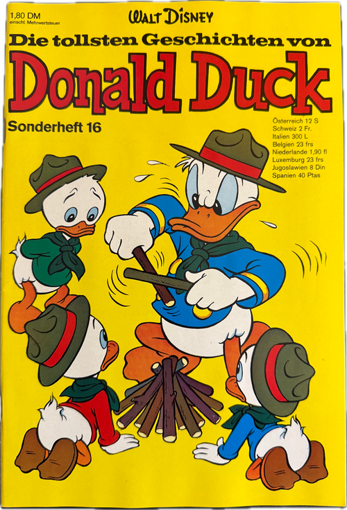 Tollsten Geschichten von Donald Duck (Ehapa ab 1965) Heft 16