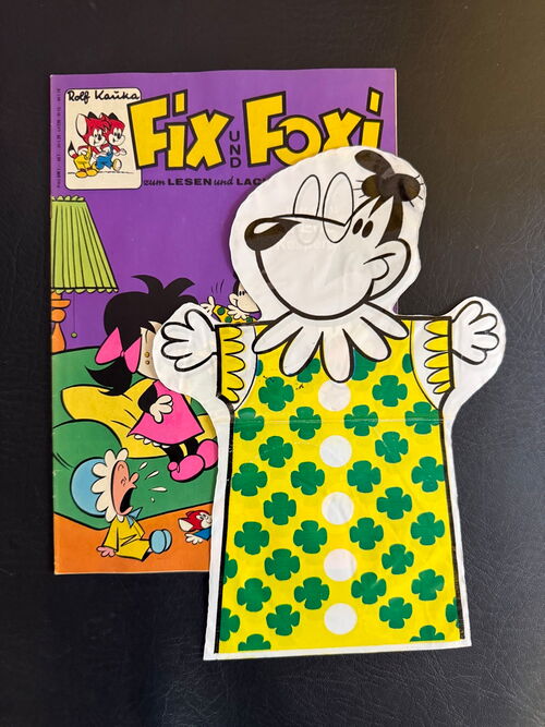 Fix und Foxi (Pabel Verlag ab 1953) 19. Jahrgang Heft: 49 mit Handpuppe