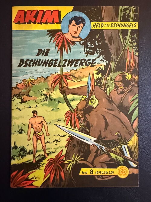 Akim Held des Dschungels (Lehning Verlag, ab 1958) Heft:  8