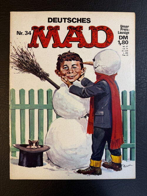 Mad (Bildschriften/Williams Verlag ab 1967) Heft: 34