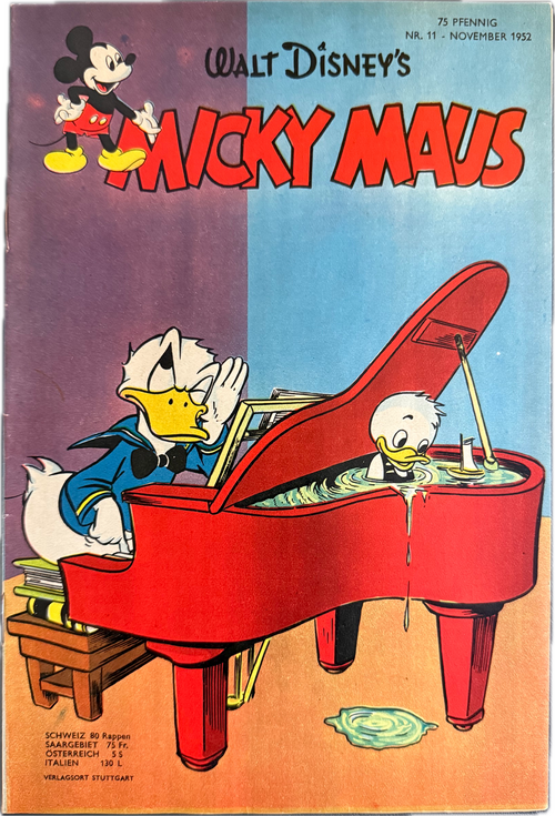 Micky Maus Jahrgang 1952 Nummer 11 (Ehapa Verlag ab 1951)