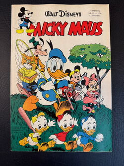Micky Maus Jahrgang 1956 Nummer 12 (Ehapa Verlag ab 1951)