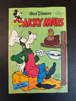 Micky Maus Jahrgang 1958 Nummer 38 (Ehapa Verlag ab 1951)