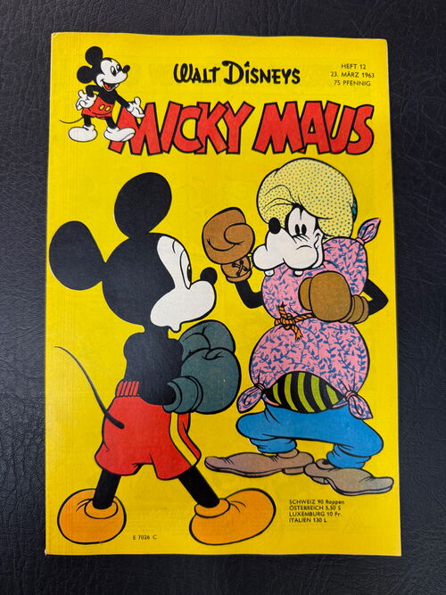 Micky Maus Jahrgang 1963 Nummer 12 (Ehapa Verlag ab 1951)